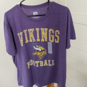 NFL Team Apparel Minnesota Vikings Football Shirt